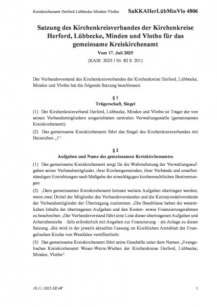 4806 Kreiskirchenamt Herford-Lübbecke-Minden-Vlotho