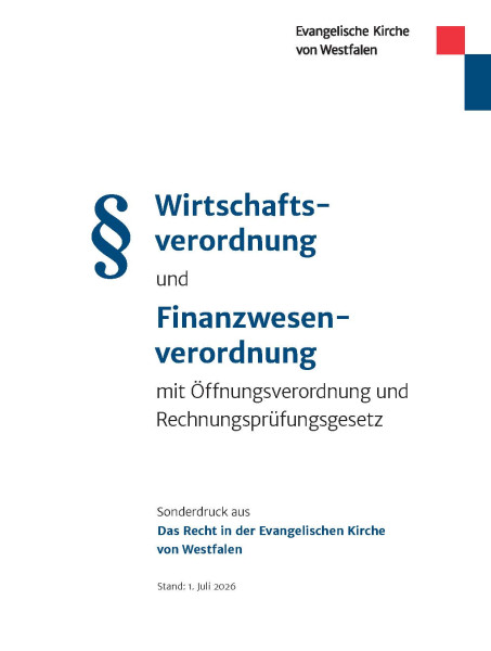 Wirtschaftsverordnung und Finanzwesenverordnung